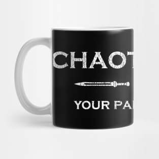 D20 Roleplay Alignment - Chaotic Evil Mug